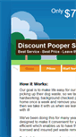 Mobile Screenshot of discountpooperscooper.com